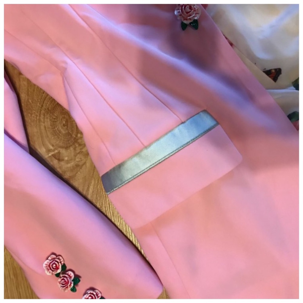 Gorgeous Pink Blazer Jacket The Jossee - Picture 9 of 9